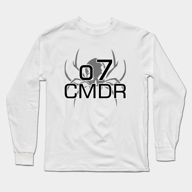 o7 CMDR - Delaine Long Sleeve T-Shirt by Space Cadet Central